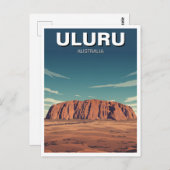 ウルルオーストラリア旅行 ポストカード (正面/裏面)