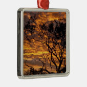 ウルルカタ·ジュタ国立公園サンセット メタルオーナメント (右)