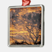 ウルルカタ·ジュタ国立公園サンセット メタルオーナメント (左)