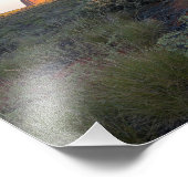 ウルルサンライズアンドデザートフローラ フォトプリント            (角)