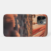 ウルル「エアーズロック」オーストラリア油絵を描、 Case-Mate iPhoneケース (裏面(横))