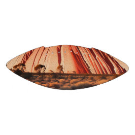 ウルル "エアーズロック" オーストラリア 油彩画 アメリカンフットボール