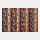 ウルル "エアーズロック" オーストラリア 油彩画 キッチンタオル (横)