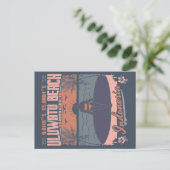 ウルワトゥビーチ-サーフィンガール – バリインドネシア ポストカード (スタンド正面)