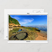 ウルワトゥビーチ ポストカード (正面/裏面)