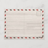 ウルンダヌベラタンテンプルインドネシアウォーターカラー ポストカード (裏面)