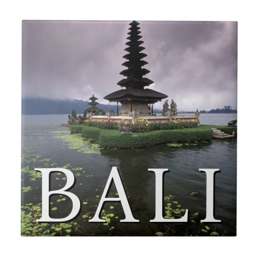 ウルンダヌ寺院 | バリ島, インドネシア タイル (正面)