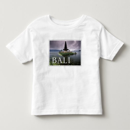 ウルンダヌ寺院 | バリ島, インドネシア トドラーTシャツ (正面)