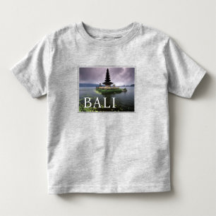 ウルンダヌ寺院   バリ島, インドネシア トドラーTシャツ