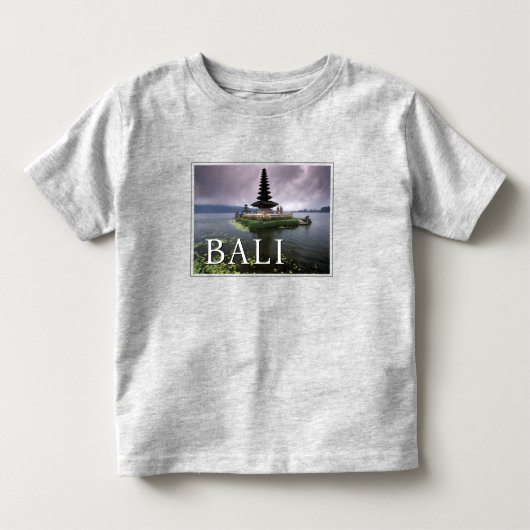ウルンダヌ寺院 | バリ島, インドネシア トドラーTシャツ (正面)