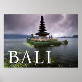 ウルンダヌ寺院 | バリ島, インドネシア ポスター (正面)