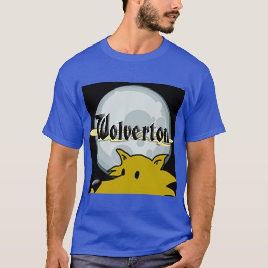 ウルヴァートン ロゴ メンズ ダークTシャツ Tシャツ (正面)