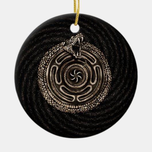 ウロボロスでヘカテホイール セラミックオーナメント (正面)