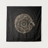 ウロボロスでヘカテホイール タペストリー (正面(横))