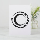 ウロボロスとムーン異教のウィッカ錬金術 招待状 (スタンド正面)