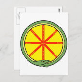 ウロボロス輪 ポストカード (正面/裏面)