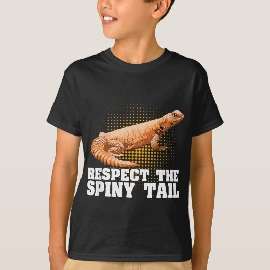 ウロマスティックスは、とげのある尾を尊重おもしろいPet Dabb Li Tシャツ (正面)