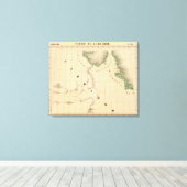 ウンガバ半島と北ラブラドール キャンバスプリント (インサイチュ (ウッドフロア))