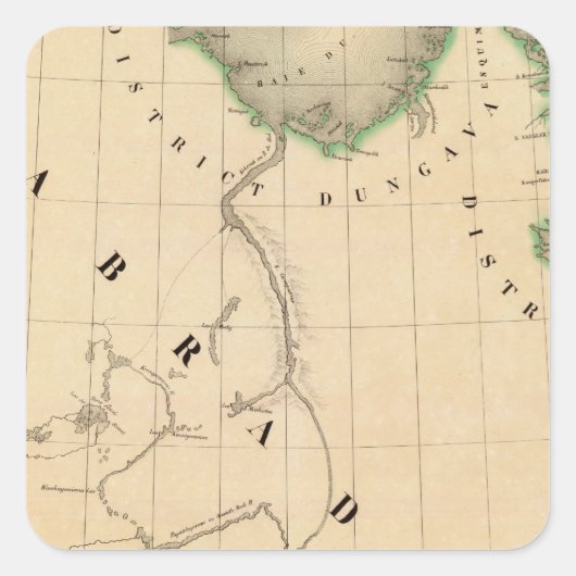 ウンガバ半島と北ラブラドール スクエアシール (正面)