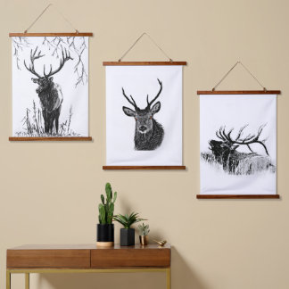 ウンガルティ 吊り下げ型タペストリー