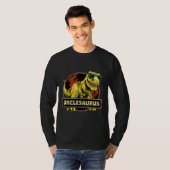 ウンクレサウルスTレックスアンクルサウルス恐竜 Tシャツ (正面フル)