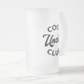 ウンクレスクールクラブI フロストグラスビールジョッキ (正面右)