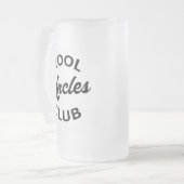 ウンクレスクールクラブI フロストグラスビールジョッキ (正面左)