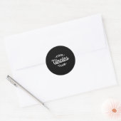 ウンクレスクールクラ最高のブ叔父エバおもしろいーファス ラウンドシール (封筒)