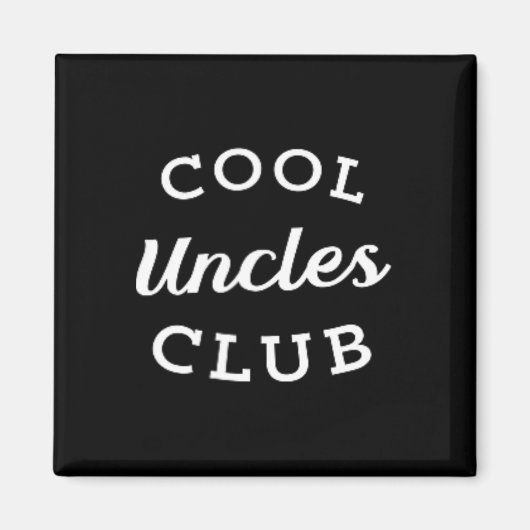 ウンクレスクールク最高のルアンクルエバーおもしろいファーズデー マグネット (正面)