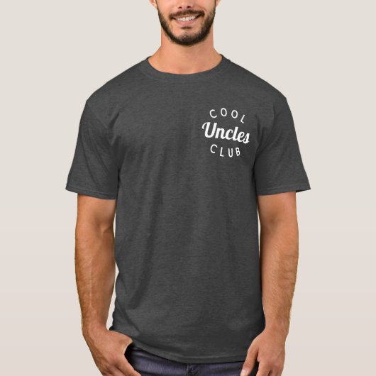 ウンクレスクールズ・クラブ・シャおもしろいツ、叔父・シャツ Tシャツ (正面)