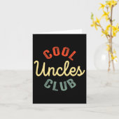 ウンクレス最高のクル叔父のおもしろい父の日2 Si カード (黄色い花)