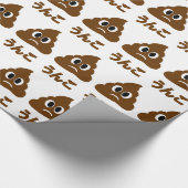 ウンコうんこウンチ日本の言語 ラッピングペーパー (角)