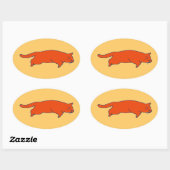 ウンサーシール 楕円形シール (シート)