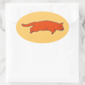 ウンサーシール 楕円形シール (バッグ)