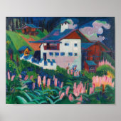 ウンザーハウス | Ernst Ludwig Kirchner ポスター (正面)