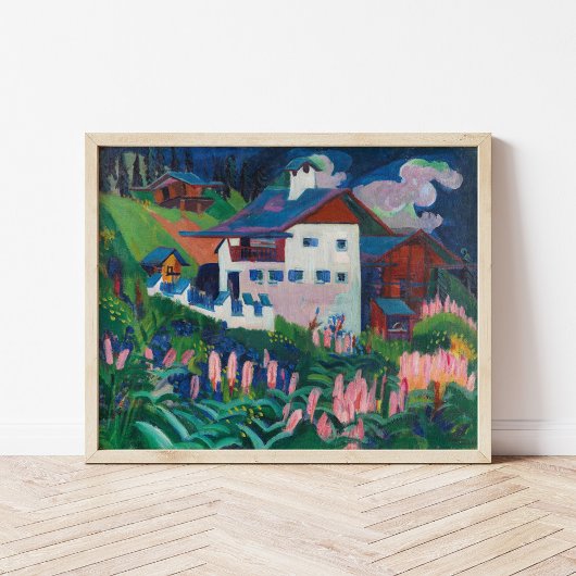 ウンザーハウス | Ernst Ludwig Kirchner ポスター