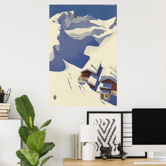 ウンシュヘルムオーストリアヴィンテージ旅行ポスター ポスター (ホームオフィス)