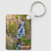 ウンジン秋ラヴァクリークイエローストーン国立公園 キーホルダー (裏面)