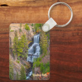 ウンジン秋ラヴァクリークイエローストーン国立公園 キーホルダー (裏面)