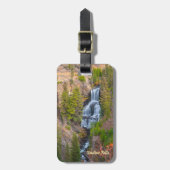 ウンジン秋ラヴァクリークイエローストーン国立公園 ラゲッジタグ (正面縦)