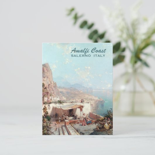 ウンターベルガーのアマルフィカスタムー絵葉書 ポストカード (スタンド正面)