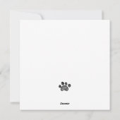 ウンチおもしろいハッピーファーザーの日帰りカード シーズンカード (裏面)