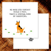 ウンチおもしろいハッピーファーザーの日帰りカード シーズンカード