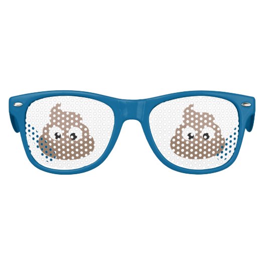 ウンチおもしろいパーティーファングラスサングラス キッズサングラス (正面)