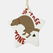 ウンチなしの地帯 セラミックオーナメント (右)