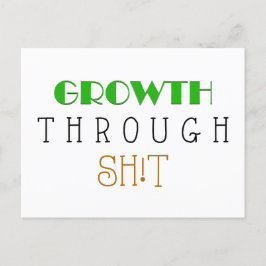 ウンチによる成長、毎日の確認フラッシュカード シーズンポストカード