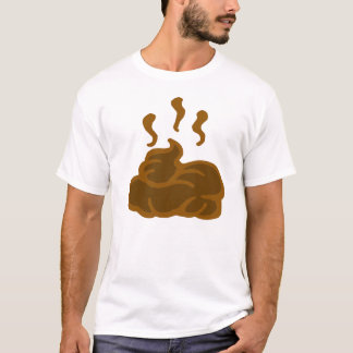 ウンチのデザイン2の山 Tシャツ