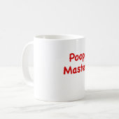 ウンチのマスター コーヒーマグカップ (正面左)