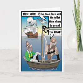 ウンチの冗談。カード カード