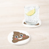 ウンチの幸せなEmojiのコースターの山 コースター (側面)